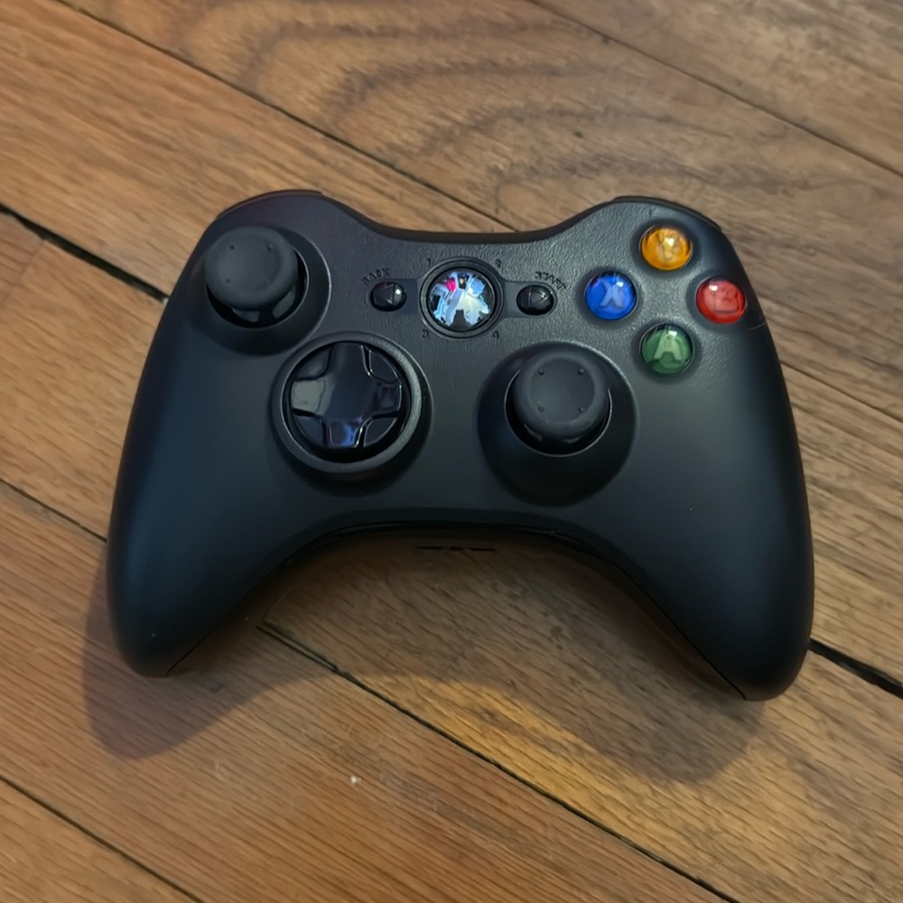 x box 360 controller with battery pack